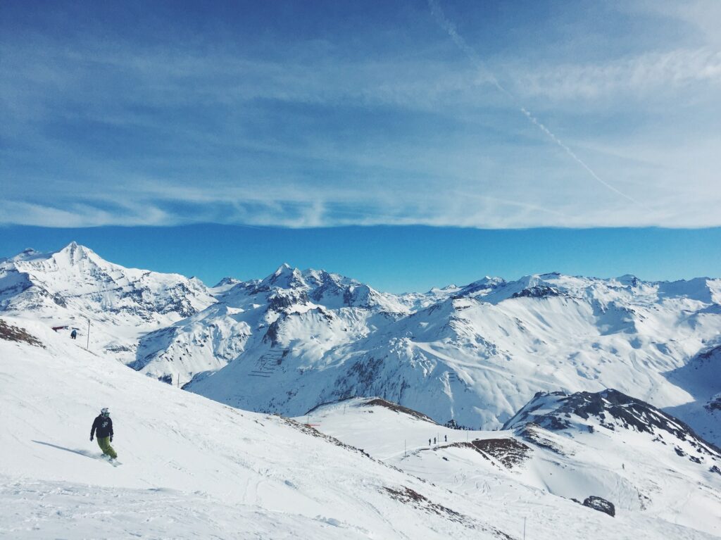 backcountry skiing solo